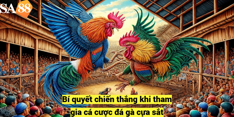 Bí quyết chiến thắng khi tham gia cá cược đá gà cựa sắt